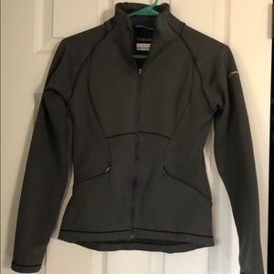 Columbia dark grey soft shell jacket XS.